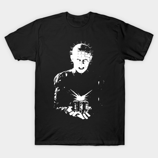 P Head T-Shirt by horrorshirt